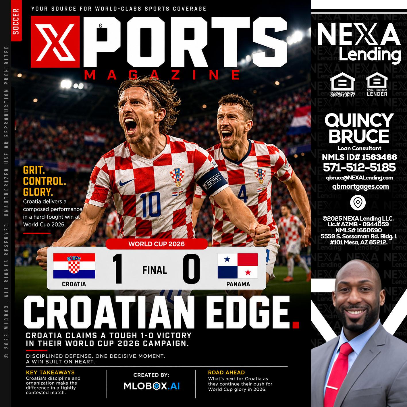 CROATIA 1-0 PANAMA - Quincy Bruce -Loan Consultant