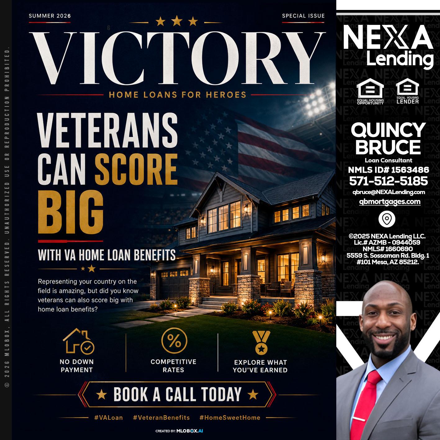 VICTORY - Quincy Bruce -Loan Consultant