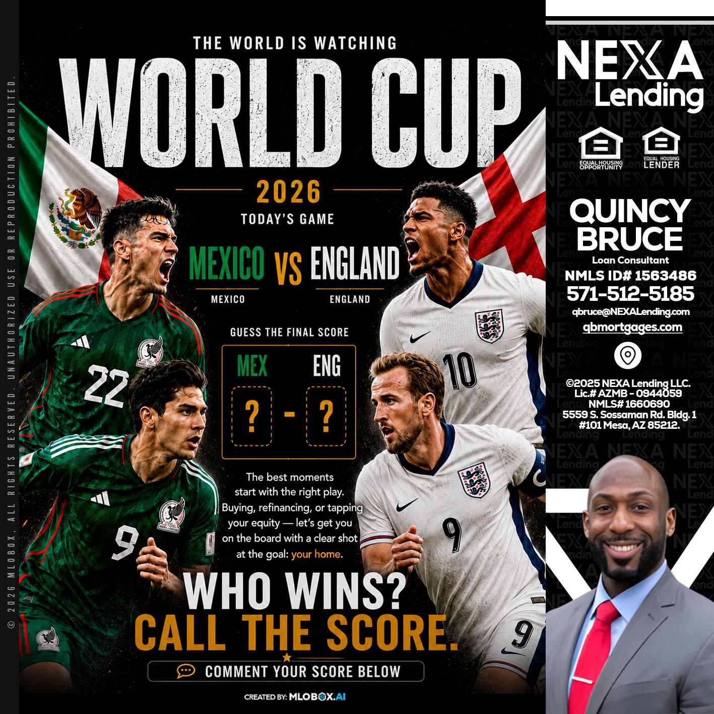 WHO'S WIN - Quincy Bruce -Loan Consultant